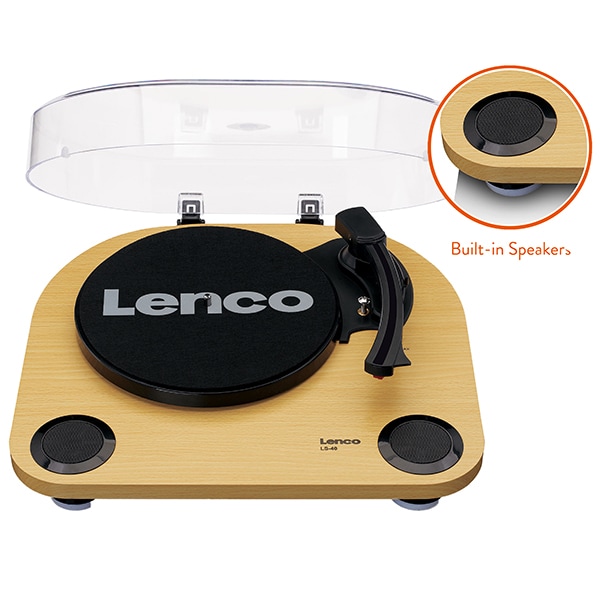 Pick-up LENCO LS-40WD, boxe integrate, maro