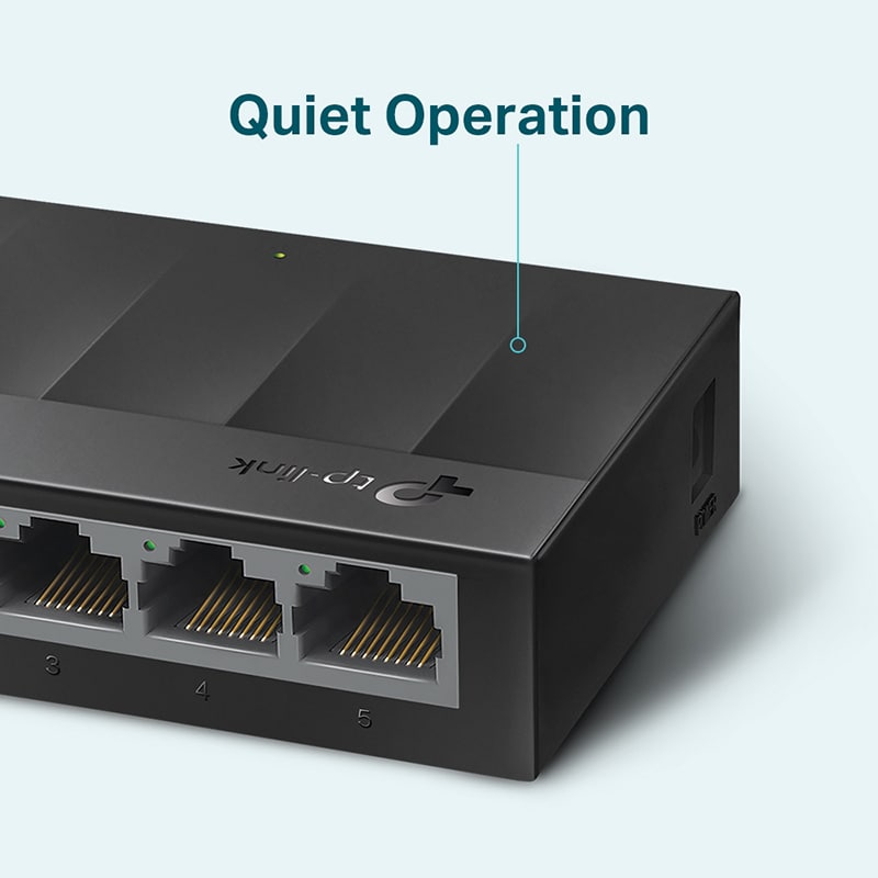 Switch TP-LINK LS1005G, 5 porturi Gigabit, negru