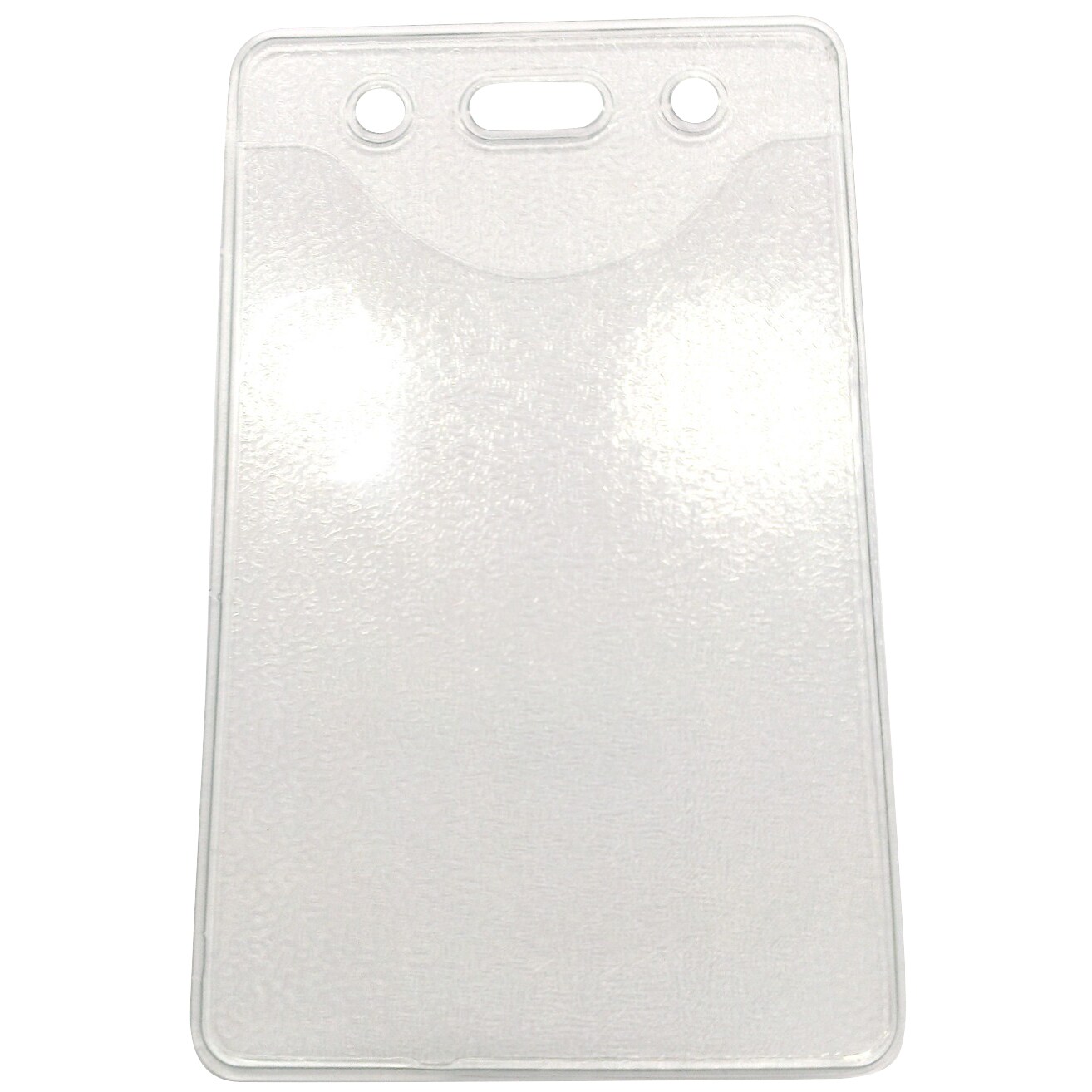 Ecuson vertical RTC, PVC, 64 x 102 mm, transparent
