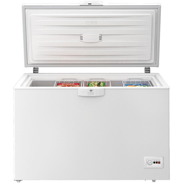 Lada frigorifica BEKO HSA29540N, 284 l, H 86 cm, Clasa E, alb