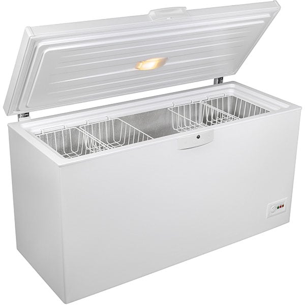 Lada frigorifica BEKO HSA37540N, 350 l, H 86 cm, Clasa E, alb