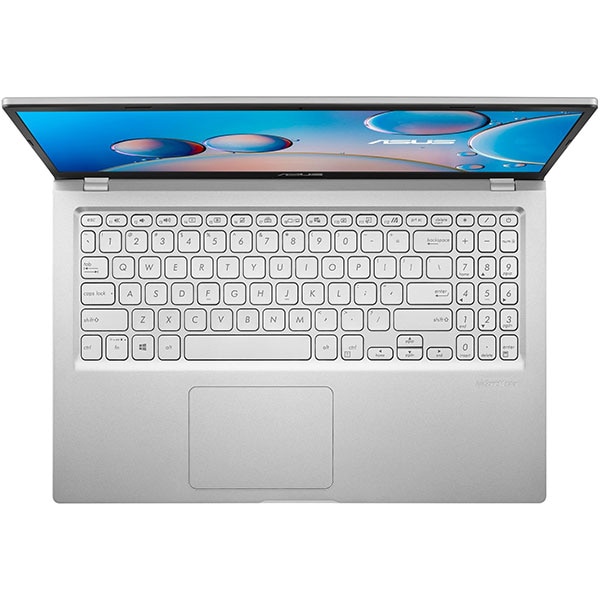 Laptop ASUS X515FA-BQ139W, Intel Core i3-10110U pana la 4.1GHz, 15.6" Full HD, 8GB, SSD 256GB, Intel UHD Graphics, Windows 11 Home S, argintiu