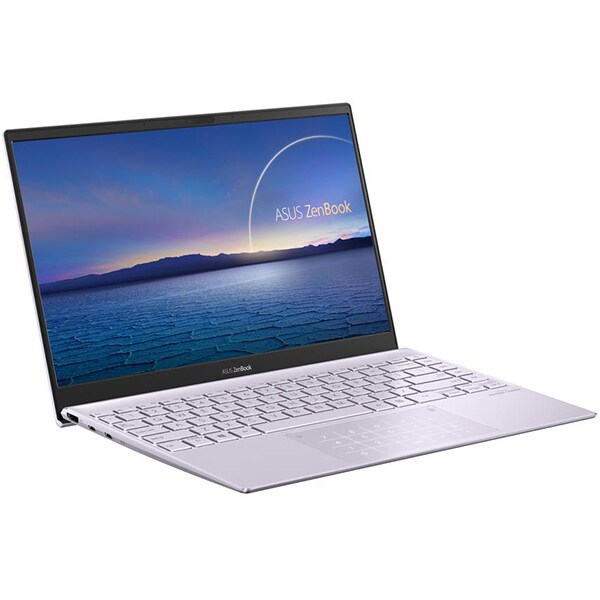 Laptop ASUS Zenbook 13 UX325EA-EG038T, Intel Core i7-1165G7 pana la 4.7GHz, 13.3" Full HD, 16GB, SSD 1TB, Intel Iris Xe Graphics, Windows 10 Home, Lilac Mist