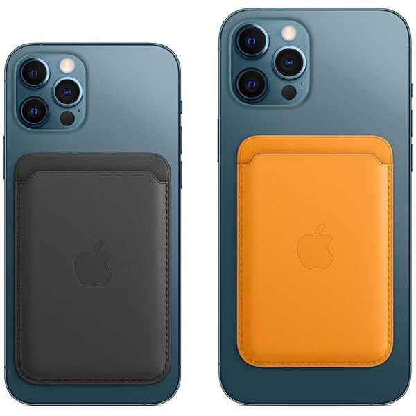Portofel Apple din piele cu MagSafe pentru Apple iPhone 12/12 mini/12 Pro/12 Pro Max, MHLR3ZM/A, Black