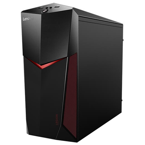 Sistem Desktop Gaming LENOVO Legion Y520T-25IKL Tower, Intel Core i5-7400 pana la 3.5GHz, 8GB, 1TB, NVIDIA GeForce GTX 1050 Ti 4GB, Free Dos