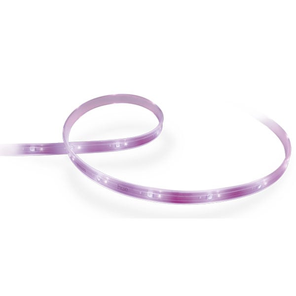 Banda LED smart Philips Hue LightStrip 7190155PH 8718699703424, Wi-Fi, LED RGB, 20W, 1600lm, 2m