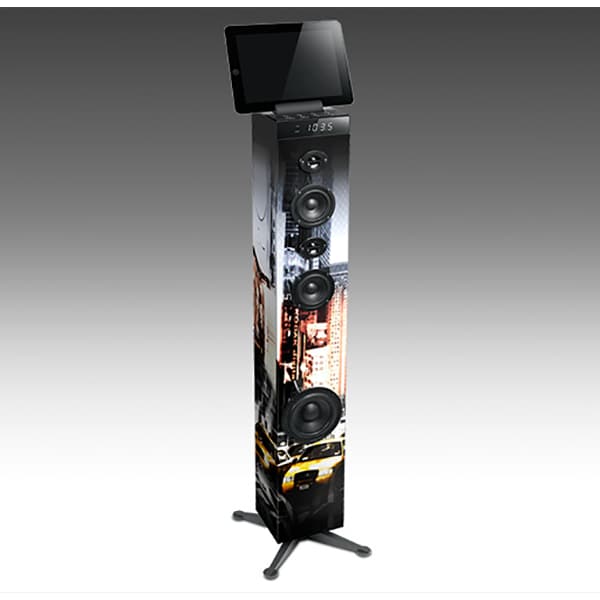 Sistem audio MUSE Tower M-1280 NY, 120W, Bluetooth, NFC, USB, Radio FM, negru