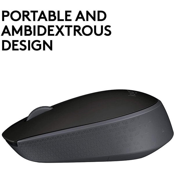 Mouse Wireless LOGITECH M171, 1000 dpi, negru