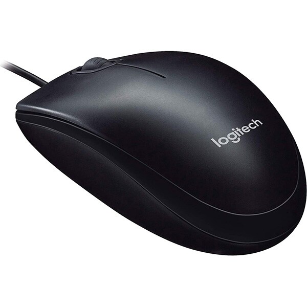 Mouse cu fir LOGITECH M90, 1000 dpi, negru