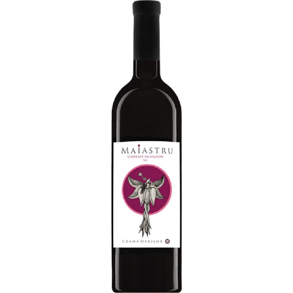 Vin rosu sec Crama Oprisor Maiastru Cabernet Sauvignon, 0.75L