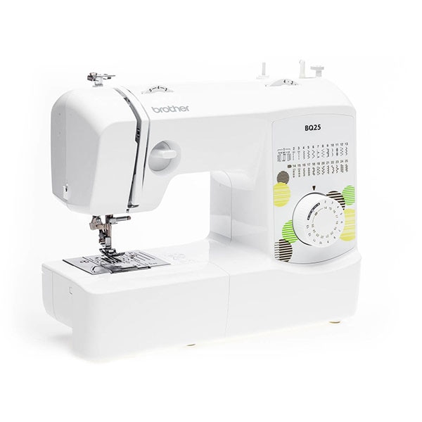 Masina de cusut BROTHER BQ25, 25 programe, alb-verde