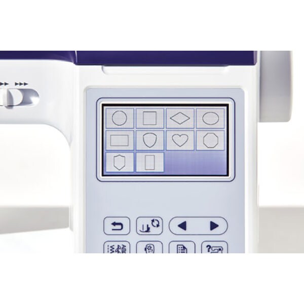Masina de brodat BROTHER Innov-is F440E, 138 modele broderie, arie 13 x 18 cm, 650 imp./min, alb-albastru