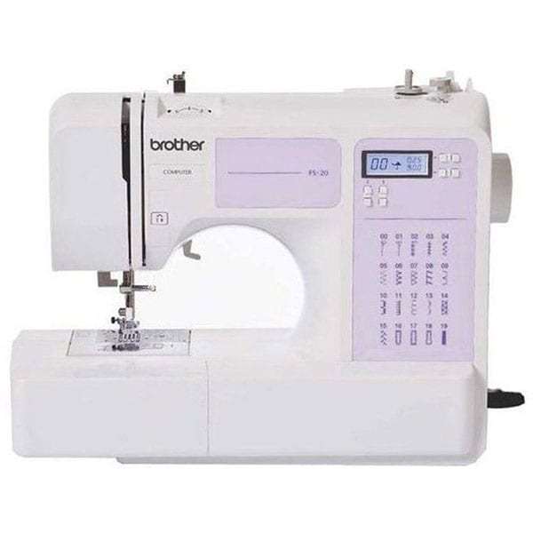 Masina de cusut BROTHER FS20, 20 programe, alb-mov