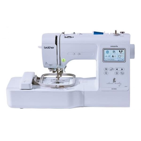 Masina de brodat BROTHER Innov-is M240ED, 125 modele broderie, arie 10 x10 cm, 400 imp./min, alb