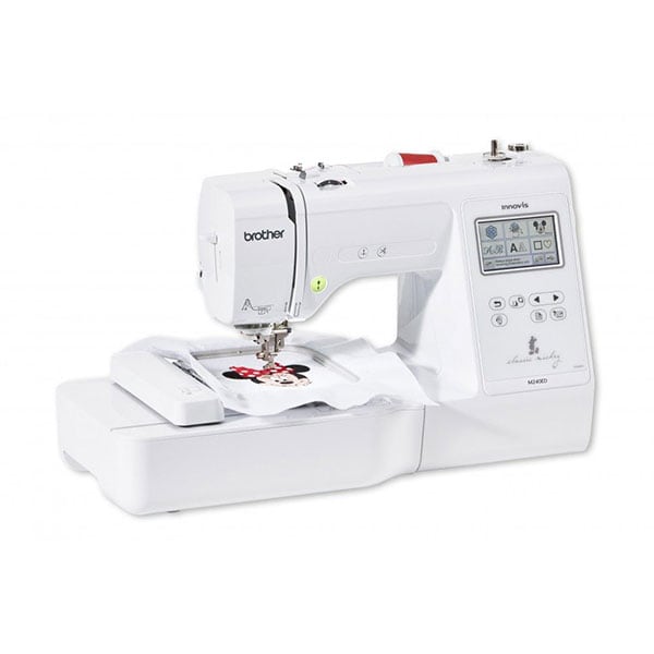 Masina de brodat BROTHER Innov-is M240ED, 125 modele broderie, arie 10 x10 cm, 400 imp./min, alb