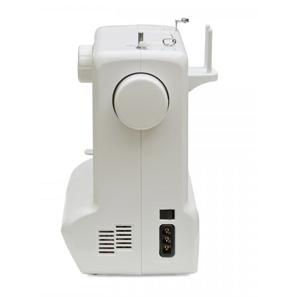 Masina de cusut MINERVA MAX10M, 800 imp/min, 12 programe, alb-rosu