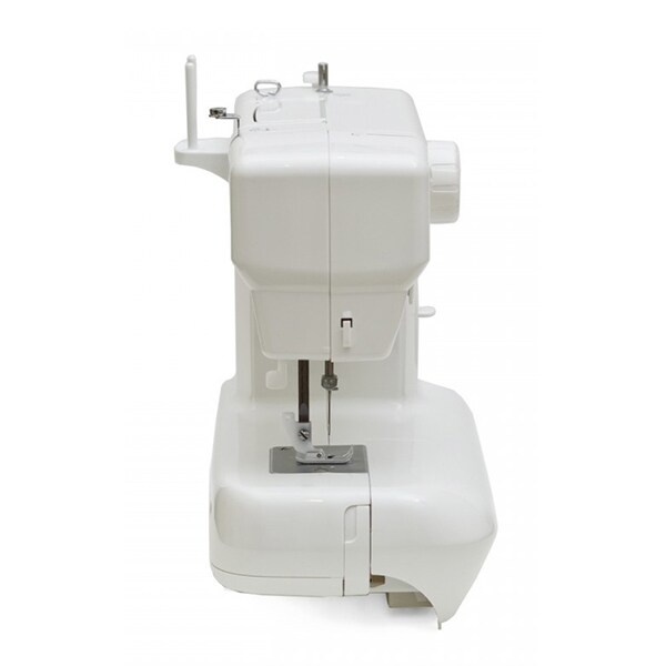 Masina de cusut MINERVA MAX10M, 800 imp/min, 12 programe, alb-rosu