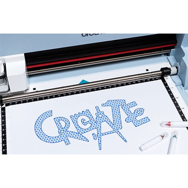 Scanner cu decupare BROTHER ScanNCut SDX1200, alb-bleu