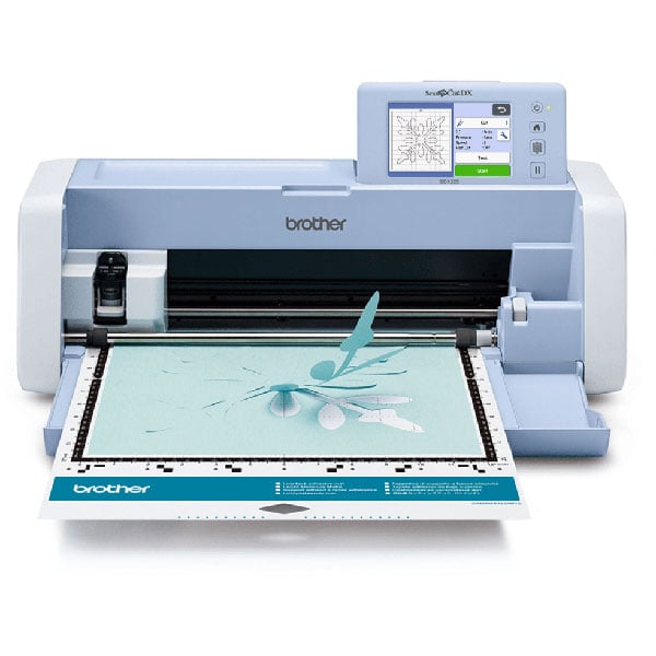 Scanner cu decupare BROTHER ScanNCut SDX1200, alb-bleu