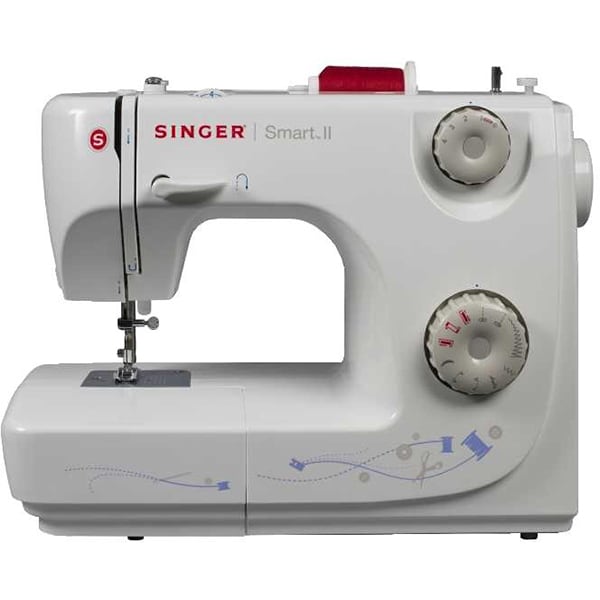 Masina de cusut SINGER Smart II, 7 programe, alb