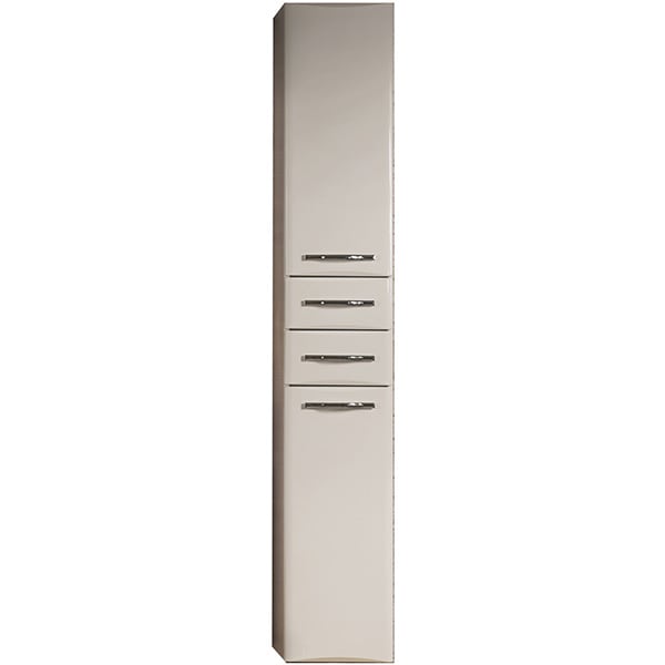 Dulap coloana baie Woodart Nubio, 35 x 35 x 150 cm, alb