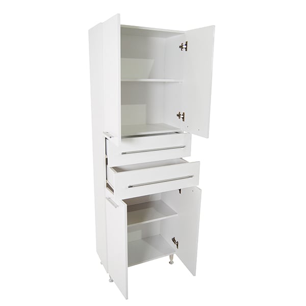 Dulap baie Badenmob Seria 008, 60 x 32 x 180 cm, alb