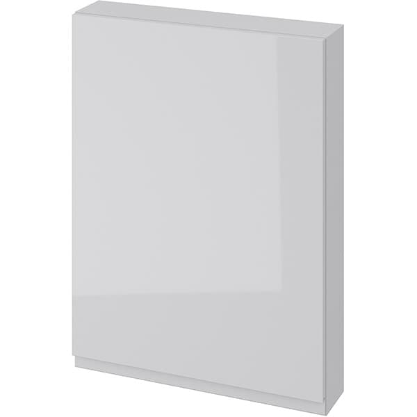 Dulap baie suspendat Cersanit Moduo, 59.4 x 14.1 x 80 cm, gri