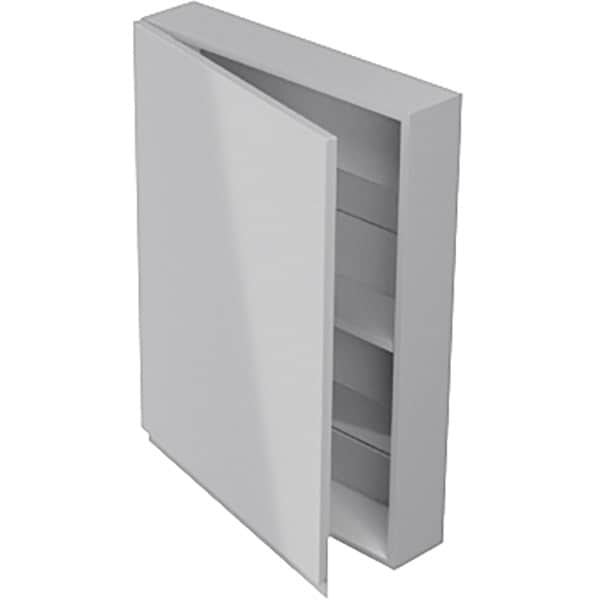 Dulap baie suspendat Cersanit Moduo, 59.4 x 14.1 x 80 cm, gri