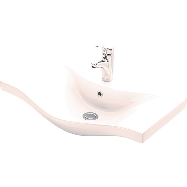 Set masca si lavoar Badenmob Seria 172, 75 x 46 x 81 cm, alb
