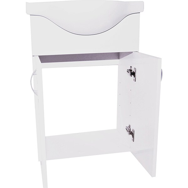 Set masca si lavoar Badenmob Seria 101, 60 x 45 x 81 cm, alb