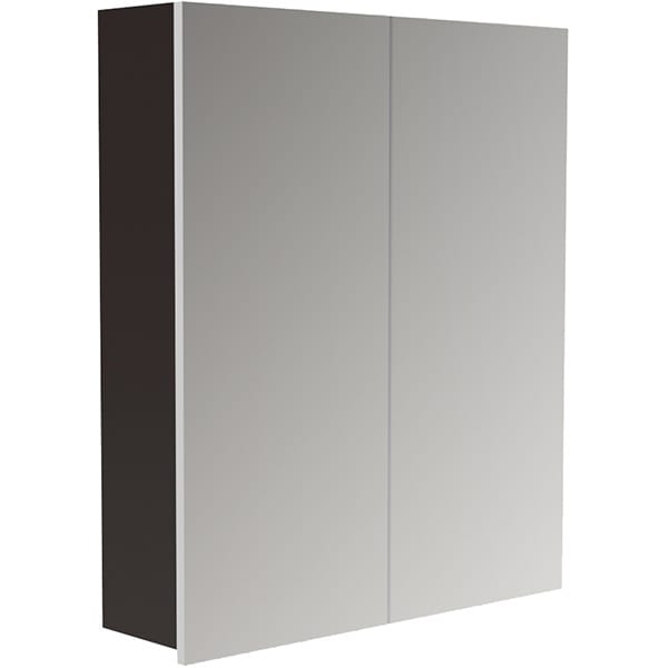 Oglinda baie cu dulap Woodart Milano, 60 x 16 x 70 cm, wenge