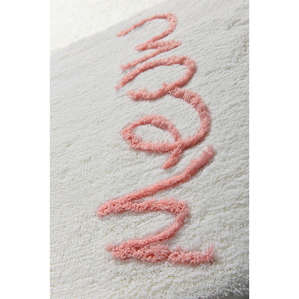 Set 2 covorase baie Cat, 60 x 100 cm, 50 x 60 cm, alb