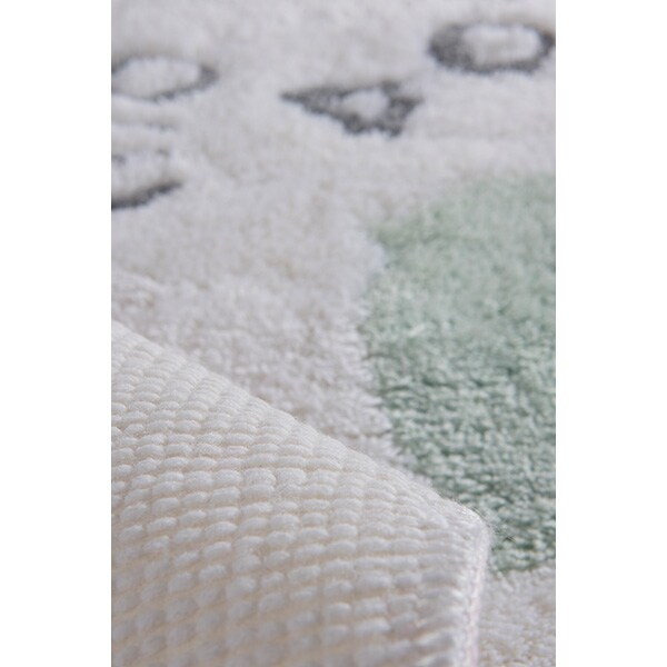 Set 3 covorase baie Cat, 60 x 100 cm, 50 x 60 cm, 40 x 60 cm, roz