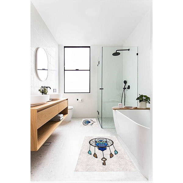 Set 2 covorase baie Owl Dreamcather, 60 x 100 cm, 40 x 60 cm, multicolor