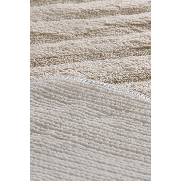 Set 2 covorase baie Soft Stone, 60 x 100 cm, 50 x 60 cm, maro