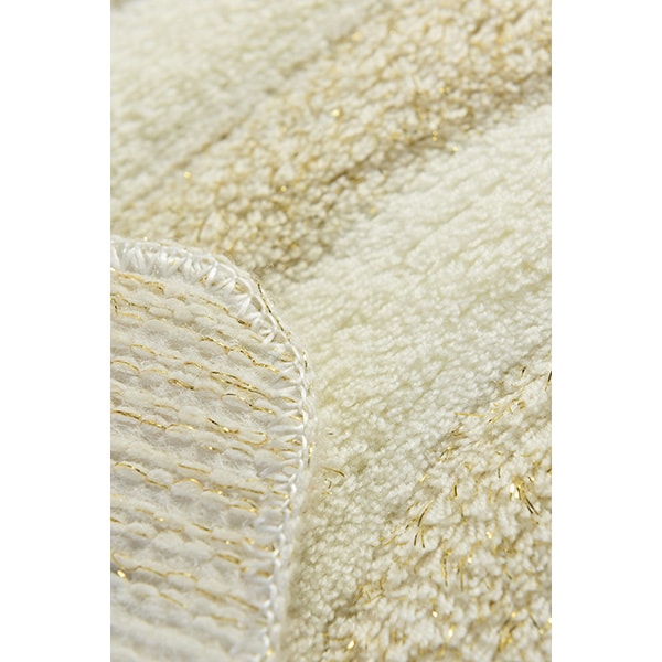 Set 2 covorase baie Wave, 60 x 100 cm, 50 x 60 cm, ecru