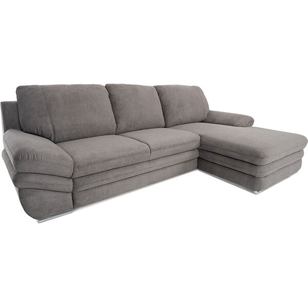 Coltar extensibil pe dreapta Alaska Frisco G707, 3 locuri, 271 x 166 x 91 cm, gri