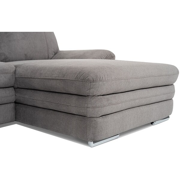 Coltar extensibil pe dreapta Alaska Frisco G707, 3 locuri, 271 x 166 x 91 cm, gri