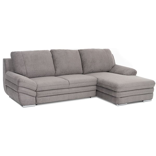 Coltar extensibil pe dreapta Alaska Frisco G707, 3 locuri, 271 x 166 x 91 cm, gri