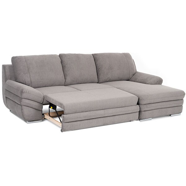 Coltar extensibil pe dreapta Alaska Frisco G707, 3 locuri, 271 x 166 x 91 cm, gri