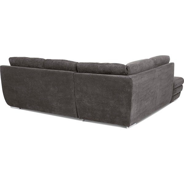 Coltar extensibil pe stanga Alaska Klein Frisco G707, 3 locuri, cu lada, 264 x 221 x 91 cm, gri