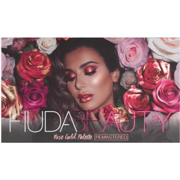 Paleta farduri HUDA BEAUTY Remastered, Rose Gold, 16.6g
