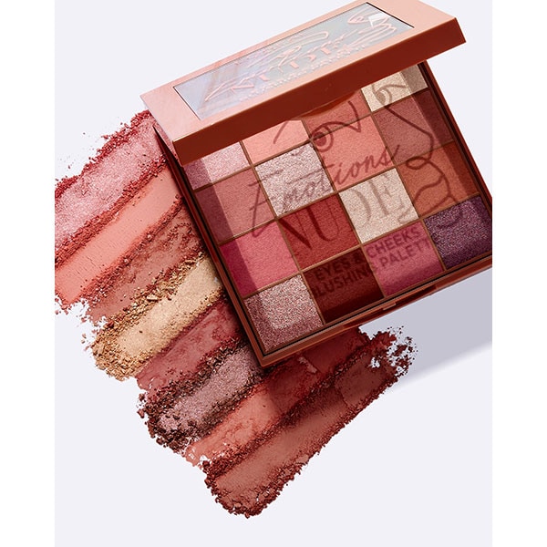 Paleta farduri L'OREAL PARIS Emotions Nude Eyes & Cheeks, 15g