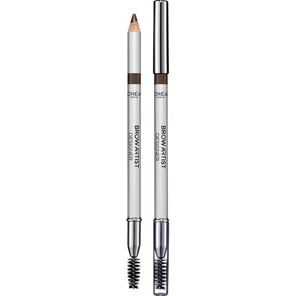 Creion pentru sprancene L'OREAL PARIS Brow Artist Designer, 303 Deep Brown, 5g