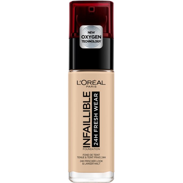 Fond de ten L'OREAL PARIS Infaillible 24H Fresh Wear, 130 True Beige, 30ml