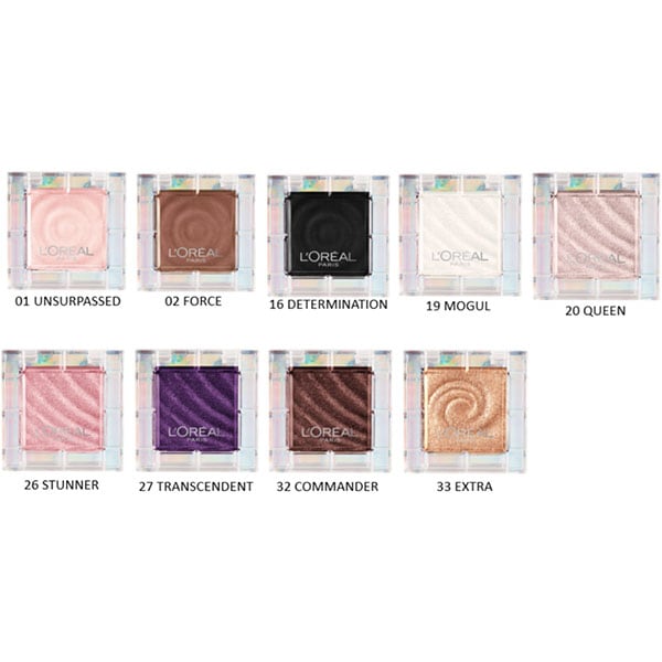 Fard de pleoape Fard de pleoape L'OREAL PARIS Color Queen, 01 Unsurpassed, 3.8g