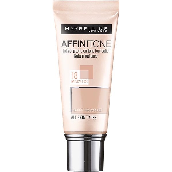 Fond de ten MAYBELLINE NEW YORK Affinitone , 18 Natural Rose, 30ml