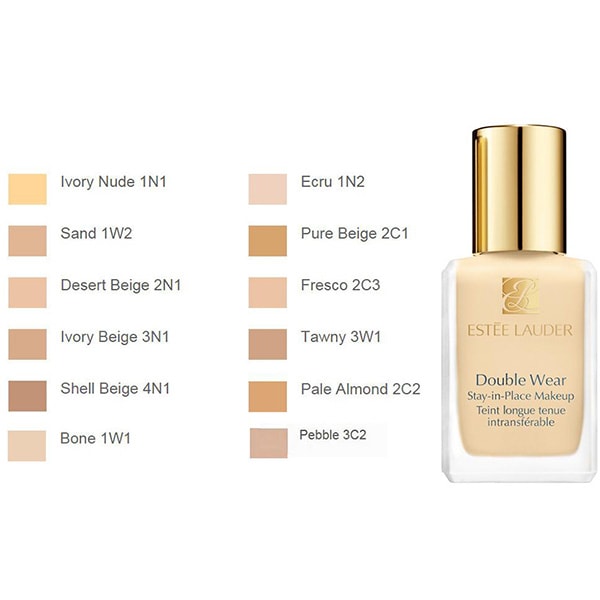 Fond de ten ESTEE LAUDER Double Wear Stay-in-Place, 2C2 Pale Almond, 30ml