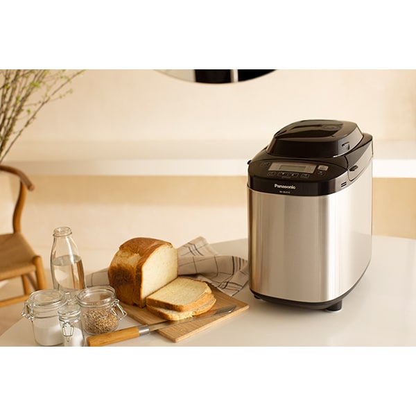 Masina de copt paine PANASONIC SD-ZB2512KXE, 1.2kg, 17 programe, 550W, argintiu-negru 