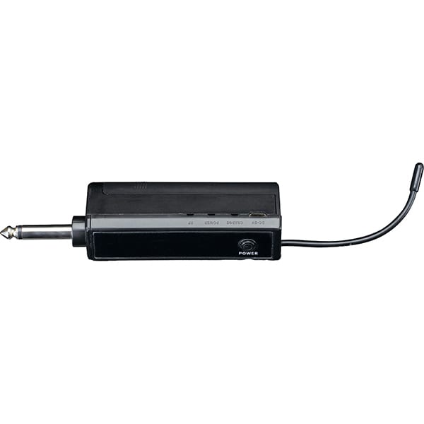Set 2 microfoane dinamice cu dongle wireless LENCO MCW020BK, fara fir, negru